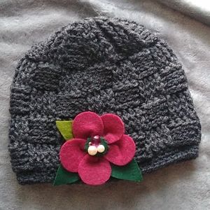 NWOT One of a kind handmade beanie